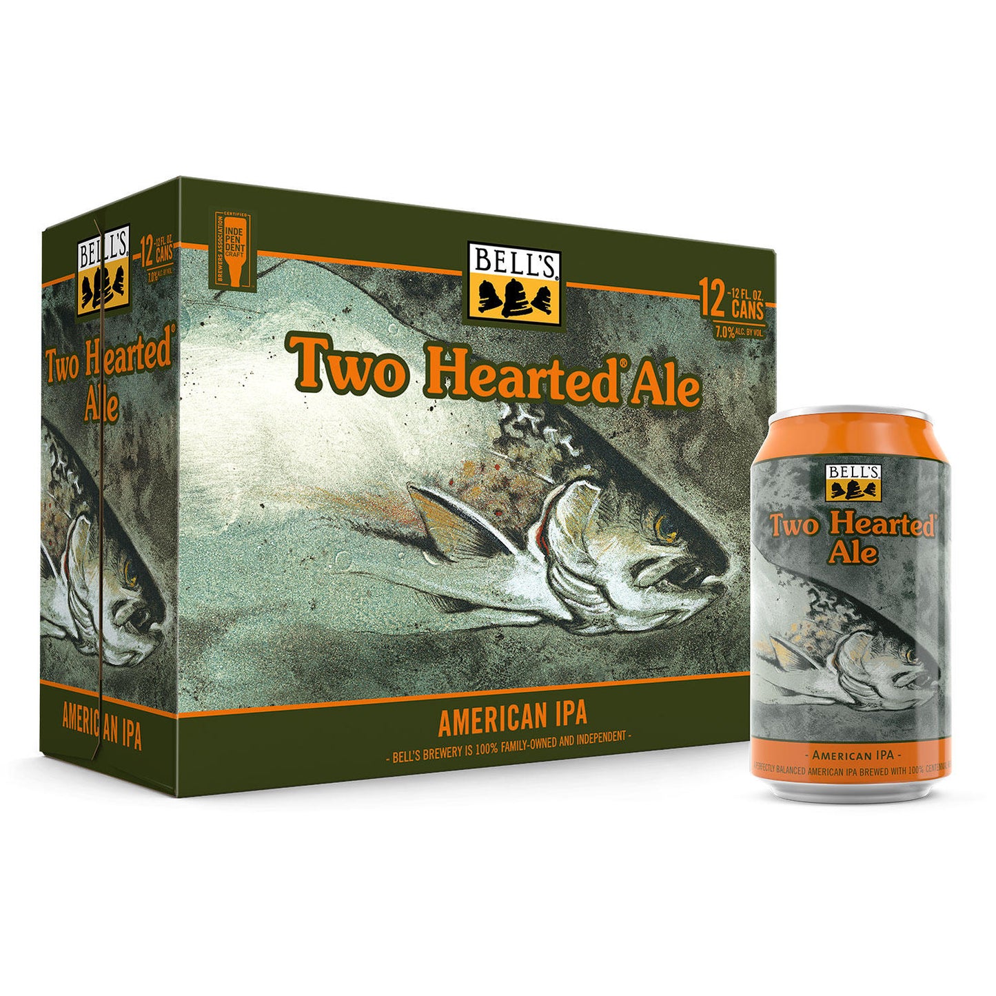 Bell's Two Hearted Ale, 12 pack, 12 fl oz cans