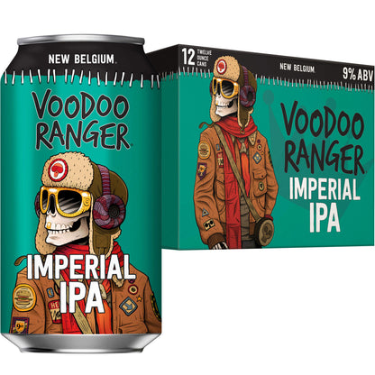 New Belgium Voodoo Ranger Imperial IPA Beer - 12pk/12 fl oz Cans