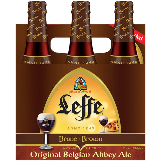 Leffe Blonde Belgian Abbey Ale Beer - 6pk/11.2 fl oz Bottles