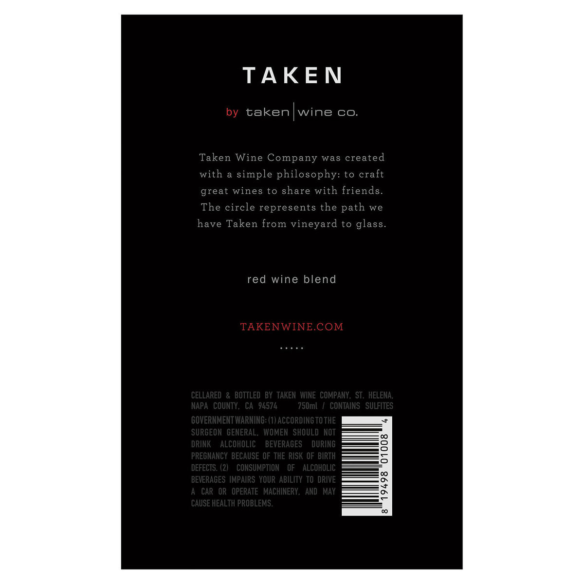Taken Red 18 Pad 750 mL