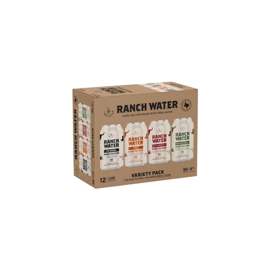 Lone River Ranch Water Hard Seltzer Variety Pack, 12 fl. oz. can, 12 pk.