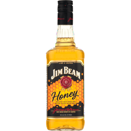 Jim Beam Honey Bourbon Whiskey, 750 mL