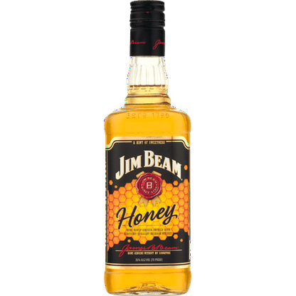 Jim Beam Honey Bourbon Whiskey, 750 mL