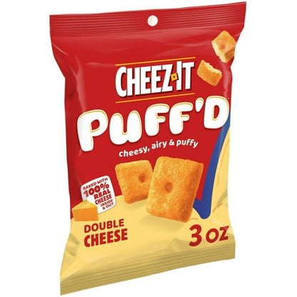 Cheez-It Puff d Double Cheese Cheesy Baked Snacks  3 oz