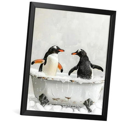 Fuliko Funny Bathroom Decor Wall Pictures  Bathroom Decor Prints 8W 10L