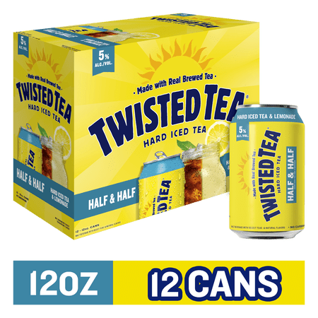Twisted Tea Half and Half Hard Iced Tea - 12pk/12 fl oz Cans