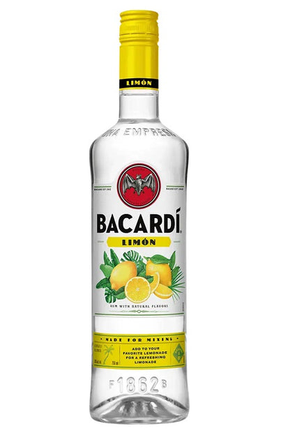 Bacardi Limon Citrus Flavored Rum, 750 mL