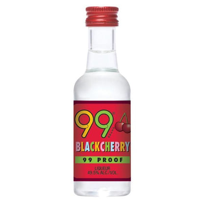 99 Black Cherry Schnapps Liqueur, 99 proof, 50 mL