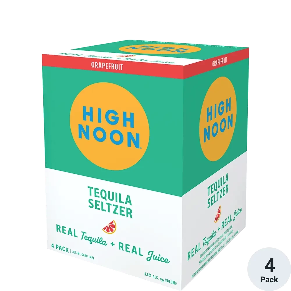 High Noon Grapefruit 4 Pk