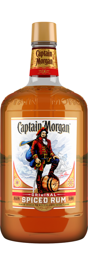Captain Morgan Original Spiced Rum, 1.75 L (70 Proof)