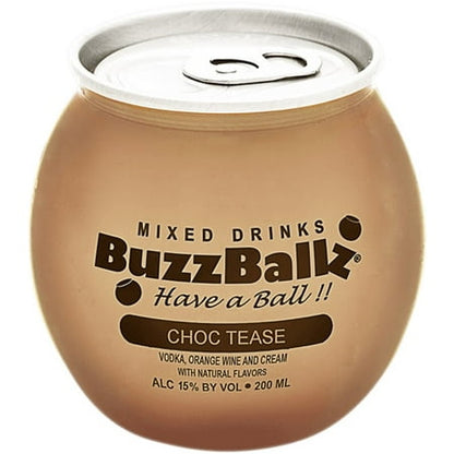 BuzzBallz Chocolate Chillars - 4pk/187ml Plastic Bottles