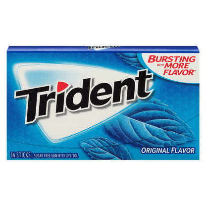 TRIDENT GUM ORIGINAL SUGAR FREE1X14 PC