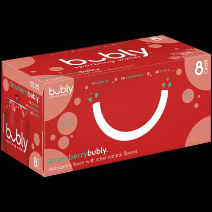 STRAWBERRY SPARKLING WATER, STRAWBERRY