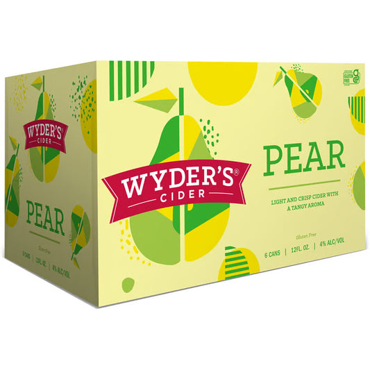 Wyder's Cider Pear | 6 pack of 12 oz Can