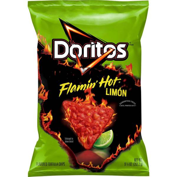 Doritos Flamin Hot Limon Tortilla Chips - 9.25oz