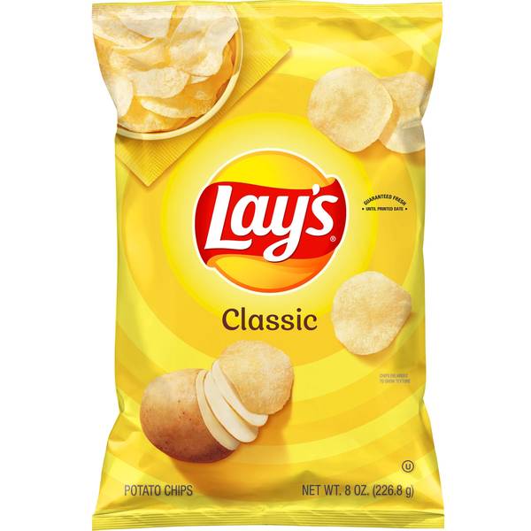 Lay's Classic Potato Chips - 8oz