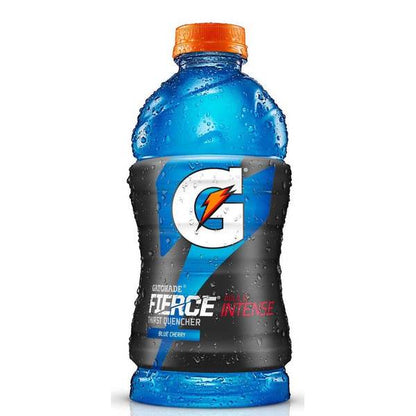 Gatorade Fierce Blue Cherry 28 Fluid Ounce Plastic Bottle