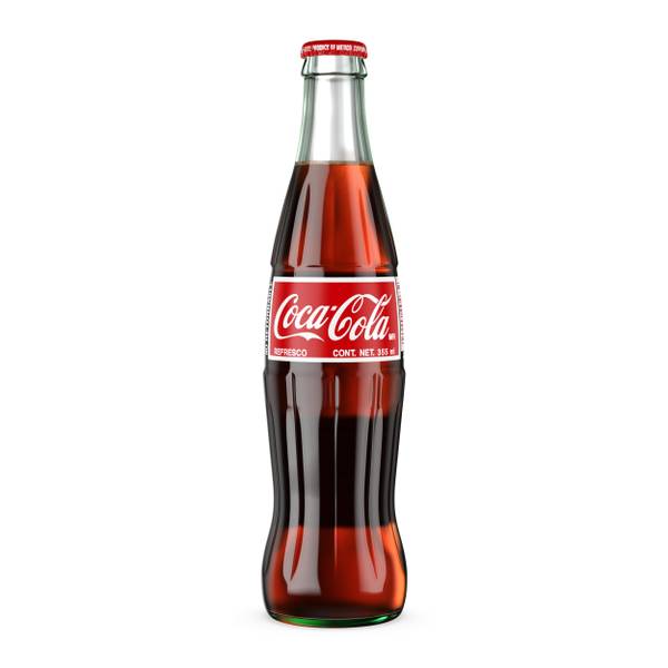 Coca-Cola Mexico Glass Bottle, 355 mL