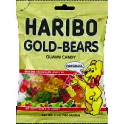 HARIBO, GOLD-BEARS, GUMMI CANDY, ORIGINAL