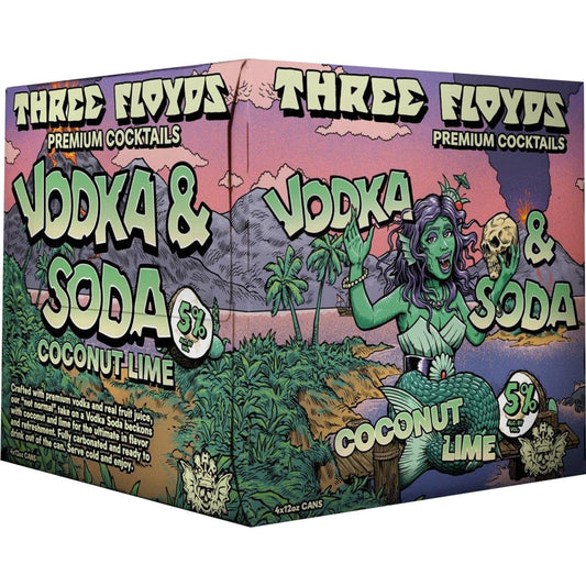 3 Floyds Vodka Soda Cl 4 Pk