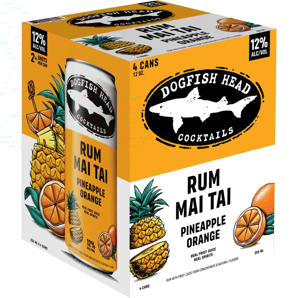 Dogfish Mai Tai 4Pk Can
