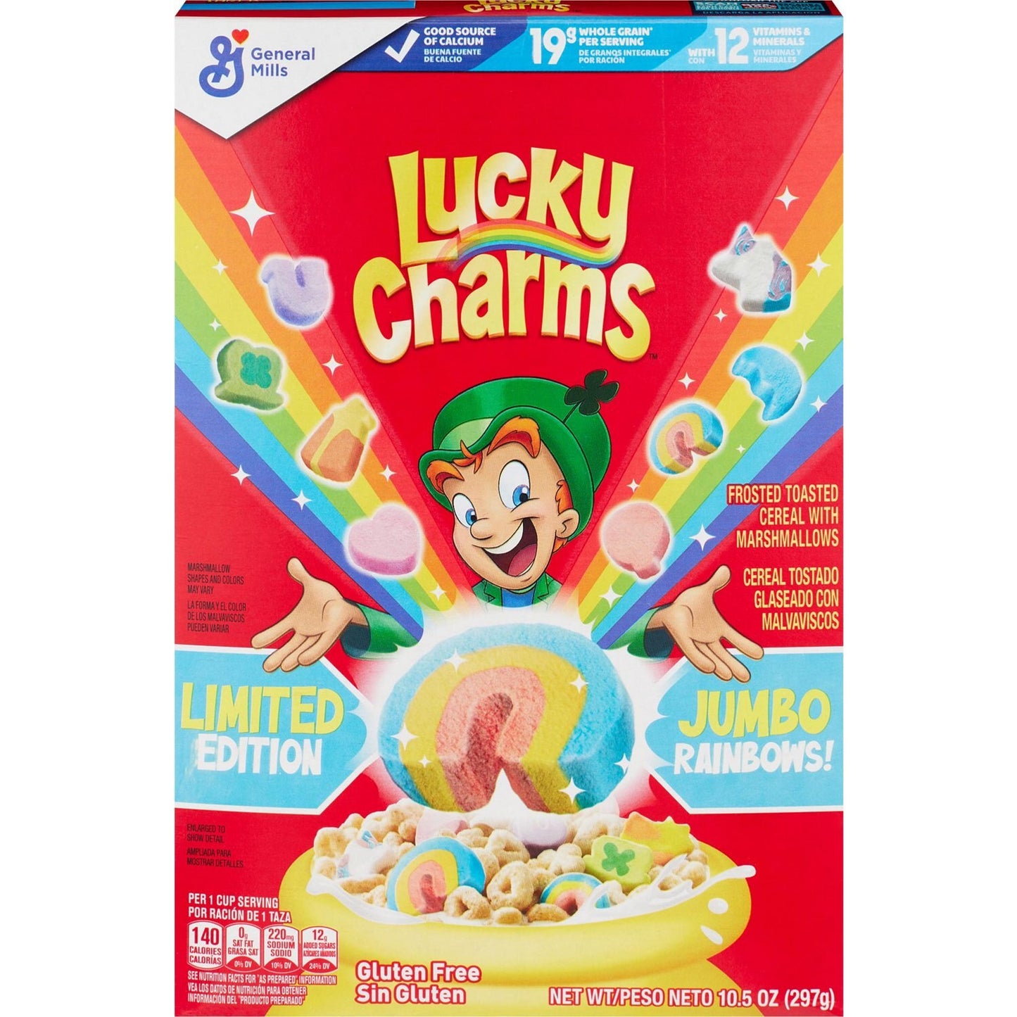 Lucky Charms Breakfast Cereal - 10.5oz