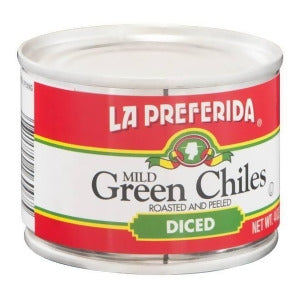 ROASTED AND PEELED DICED MILD GREEN CHILES