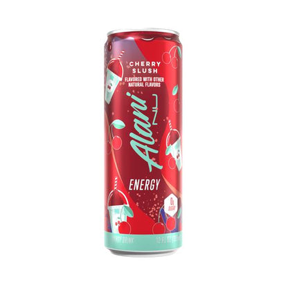 Alani Nu Energy Drink - Cherry Slush - 12oz Cans (Single Cans)