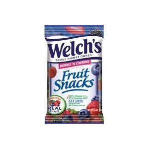 Welch s Berries  n Cherries Fruit Snacks  5 oz