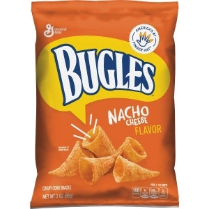 Bugles Nacho Cheese Crispy Corn Snacks
