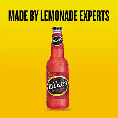 Mikes Hard Beverage Cool Hard Refreshing Lemonade Cranberry Passion Fruit Bottle - 6-11.2 Fl. Oz.