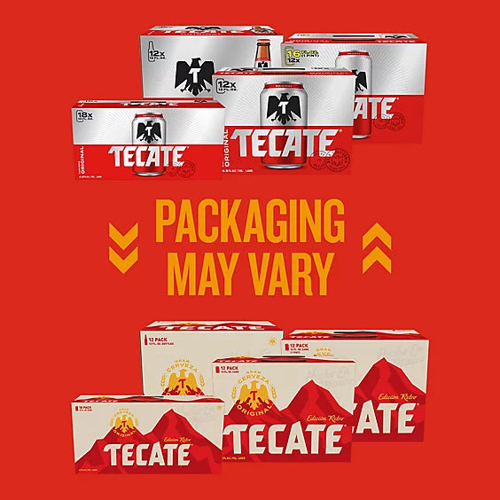 Tecate Original Mexican Lager Beer Single Bottle - 32 Fl. Oz.