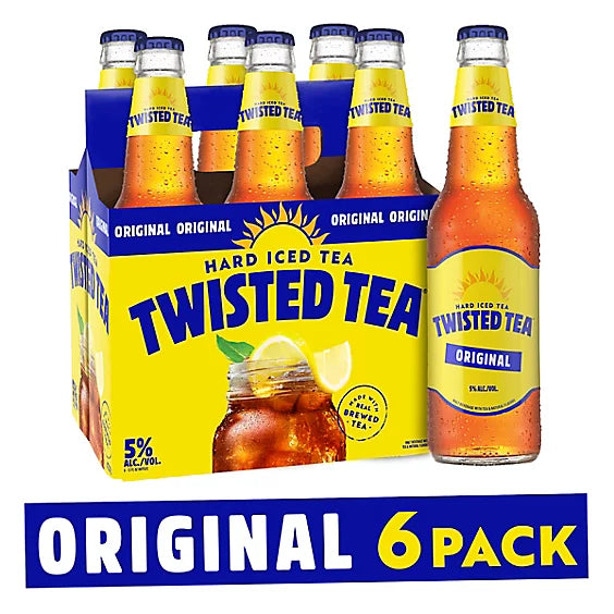 Twisted Tea Original Hard Iced Tea Bottles - 6-12 Fl. Oz.