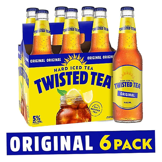 Twisted Tea Original Hard Iced Tea Bottles - 6-12 Fl. Oz.