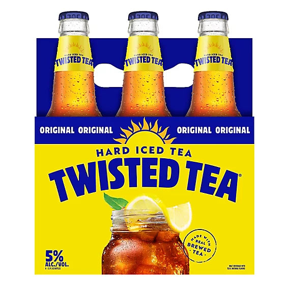 Twisted Tea Original Hard Iced Tea Bottles - 6-12 Fl. Oz.