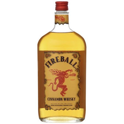 FIREBALL Whisky, Cinnamon, Red Hot, 1.0 L