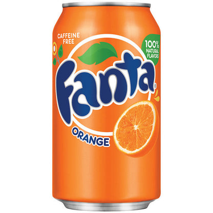 Fanta Orange Flavored Soda, 12 Fl. Oz., 12 Count