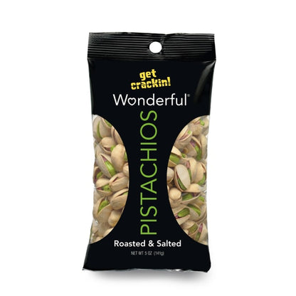 Paramount Farms PAR072142WTV Wonderful 5 oz. Dry Roasted and Salted Pistachios