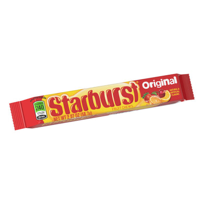 Starburst Original Fruit Chews Candy Single Pack, 2.07 ounce