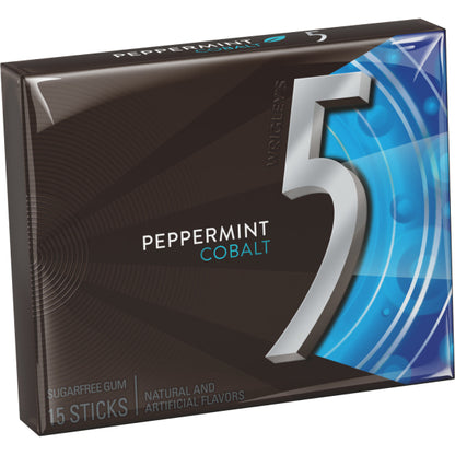 PEPPERMINT COBALT SUGARFREE GUM, PEPPERMINT COBALT