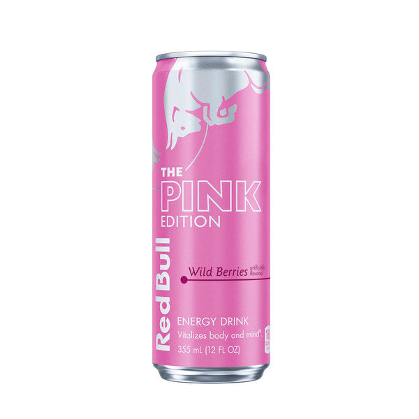 Red Bull Energy Drink The Pink Edition Wild Berries - 12.0 fl oz