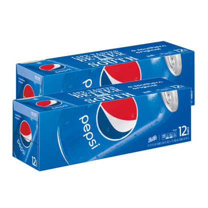 Pepsi Cola Soda Pop  12 fl oz  12 Pack Cans
