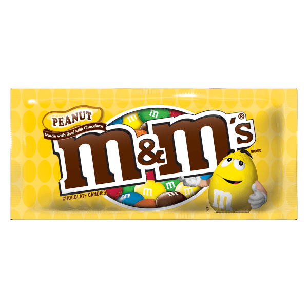 M&M'S, CHOCOLATE CANDIES, PEANUT, PEANUT