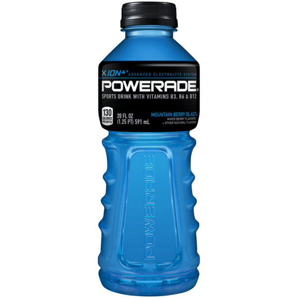 POWERADE Electrolyte Enhanced Mountain Berry Blast Sport Drink  20 fl oz  Bottle