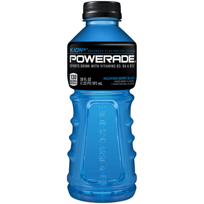 POWERADE Electrolyte Enhanced Mountain Berry Blast Sport Drink  20 fl oz  Bottle