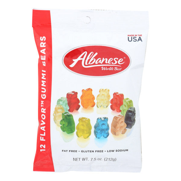 12 FLAVOR GUMMI BEARS