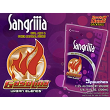 Gasolina Sangria Cocktail, 5 pack, 200 mL