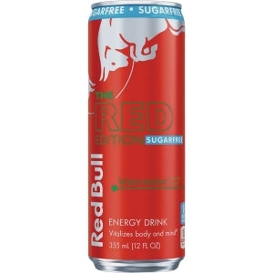 Red Bull Red Edition Sugar-Free Energy Drink Watermelon - 12.0 fl oz