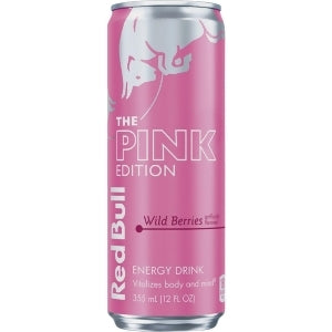 Red Bull Energy Drink The Pink Edition Wild Berries - 12.0 fl oz