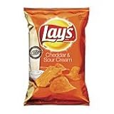 Lay's Cheddar & Sour Cream Flavored Potato Chips - 7.75oz